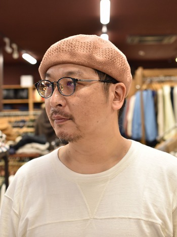 ダッパーズ　Classical Summer Beret LOT1397 ローズウッド