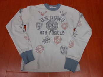 トイズマッコイ　LONG SLEVE TEE U.S　ARMY AIR FORCES