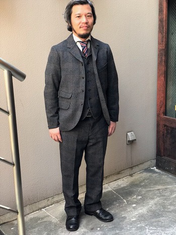 オルゲイユ　今年はチャレンジしたいセットアップスタイル＆スリーピース
