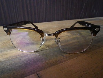 クッシュマン　GOLD FRAME BLOW SUNGLASS　入荷