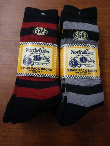 トイズマッコイ　3PACK BOOTS BORDERE SOCKS　入荷