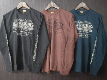 デラックスウェア　ロングスリーブＴシャツ　BREAKERS