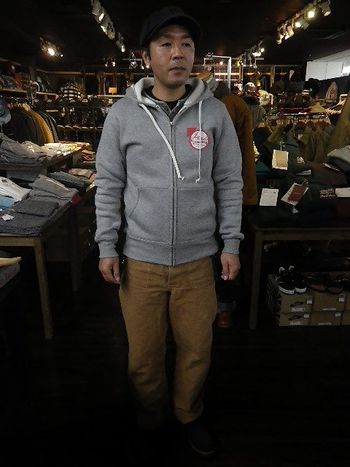ジェラード　フルジップパーカー　入荷