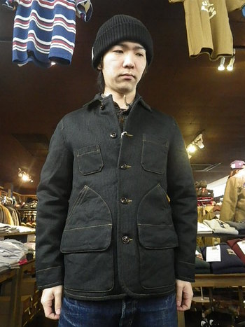 コリンボ　ORIGINAL GUN COAT，CORD　入荷