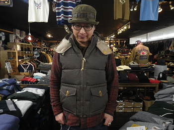 コリンボ　ORIGINAL CLIMBER`S DOWN VEST 在庫ございます