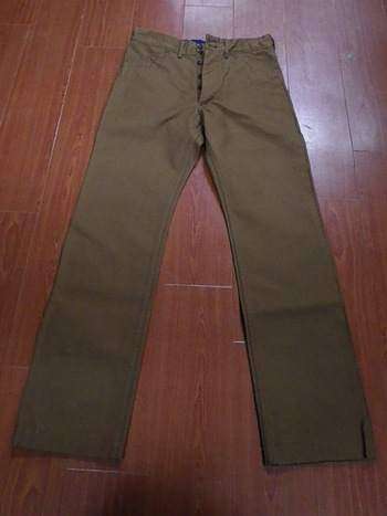 ミスターフリーダム　13OZBROWN CANVAS HACENDADO TROUSERS　入荷