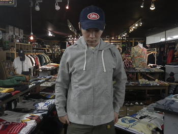 リアルマッコイ　FULL ZIP HOODED SWEATSHIRT