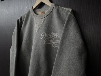 デラックスウェア　新作スウェット　入荷