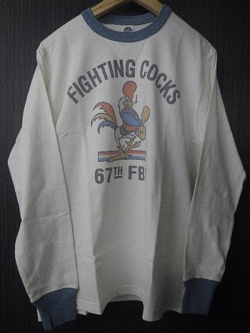 トイズマッコイ　ロンT　FIGHTING COCKS