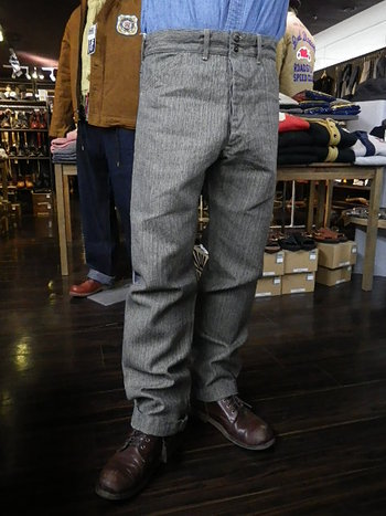 ミスターフリーダム　12OZ Gray Canvas “HACENDADO TROUSERS”