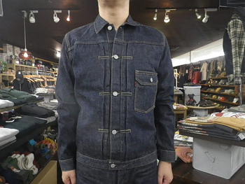 フルカウント　ジージャン1ｓｔ TIGHT FIT　モデル入荷