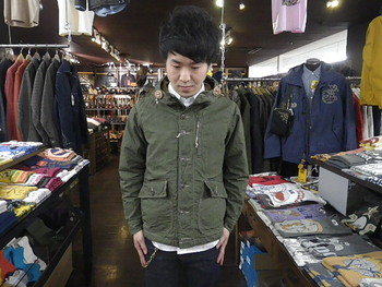 コリンボ CROAKER FIERD COAT サイズ感について