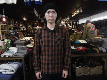 デラックスウエア　THIRDING SHIRTS　HV-17入荷