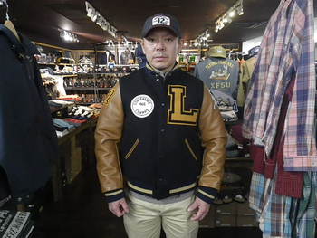 リアルマッコイズ　VARSITY JACKET /　ROWING