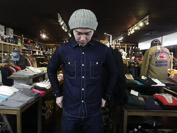 ウエス　デニムワークシャツ　入荷