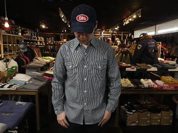 シュガーケーン　ヒッコリーシャツ　入荷