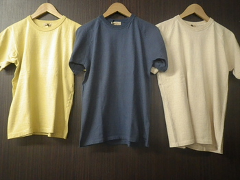 ループ&ウェフト　オーガニックリサイクルコットンTシャツ