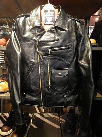 リアルマッコイズ　ダブルライダースレザージャケット　J-24入荷　
