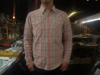 リアルマッコイズ　JM DOBBY CLOTH SHIRT　入荷