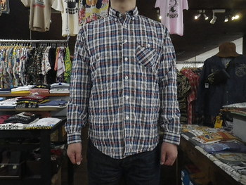 コリンボ　RICHMOND BORD B/D SHIRT　マドラスチェック　