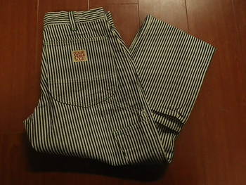 シュガーケーン　ダブルニーヒッコリーパンツ入荷