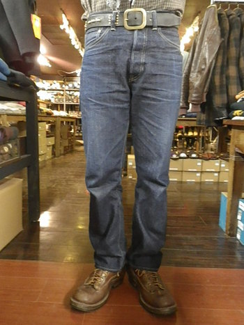 大江洋服店別注デニム　BO-01XX　穿きこみレポート