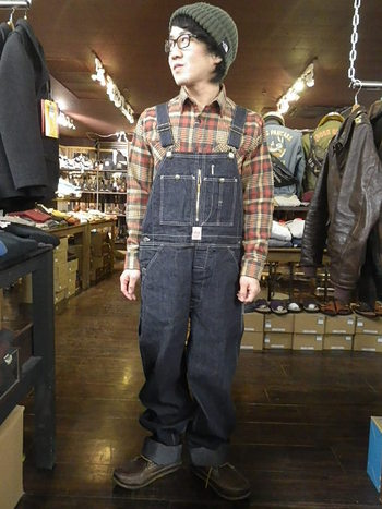 ヘッドライト　オーバーオール　入荷