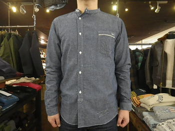 ユニオンガーメント　オフセットシャンブレーシャツ入荷