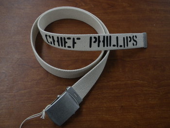 リアルマッコイズ　WHITE TROUSERS BELT 入荷