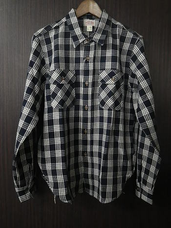 リアルマッコイズ　8HOUR UNION LIGHT FLANNEL SHIRT Lot.942入荷