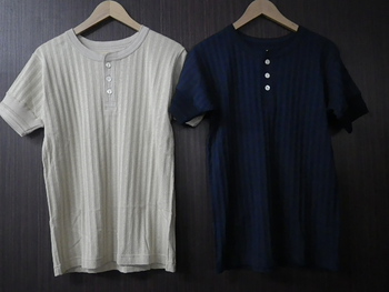 ダッパーズ　ヘンリーネックTシャツ　入荷情報