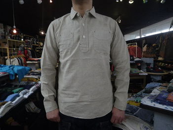 コリンボ　MAPLE SHADE Pull Over Farmstead Shirts