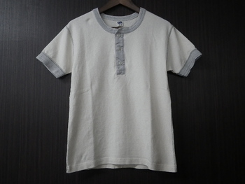 フェローズ　定番　ヘンリーネックTシャツ　入荷