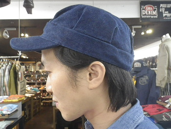 サムライ　デニムワークキャップ　入荷
