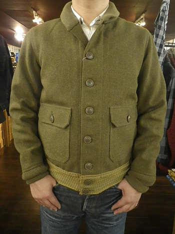 リアルマッコイズ　CCC WOOL JACKET　入荷