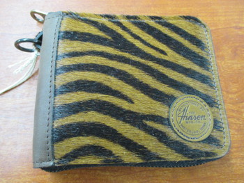 コリンボ　HINSON　WEATHER BEATER ROUNDZIP WALLET　ヘアーオンカウハイド