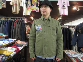 トイズマッコイ　ユーティリティージャケット　カスタム　入荷