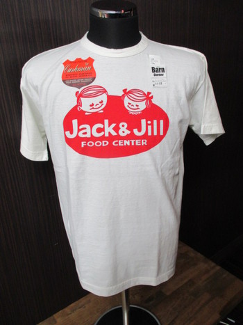 クッシュマン　リサイクルコットンTシャツ　Jack&Jill