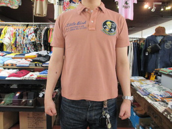 トイズマッコイ　MILITARY POLO SHIRT “Little Bird”