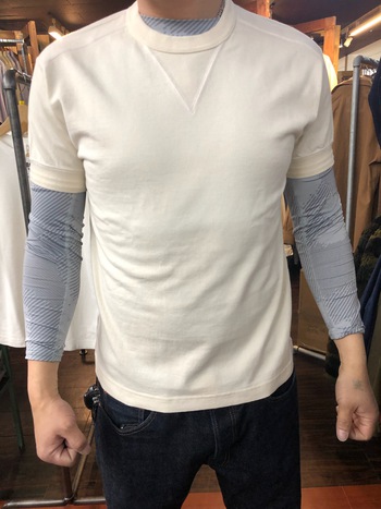 フェローズ　PCT1-S VガゼットTシャツ　サイズ感
