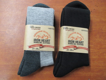 アイアンハート　BOOTS SOCKS 入荷