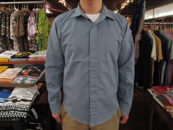 Gremen&Vill.Eight ダブルクロスシャンブレーシャツ　MARCUS　入荷