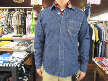 デラックスウエア　40s DENIM SHIRT 入荷