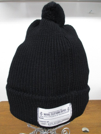 リアルマッコイズ　NAVY WATCH CAP (MOD)
