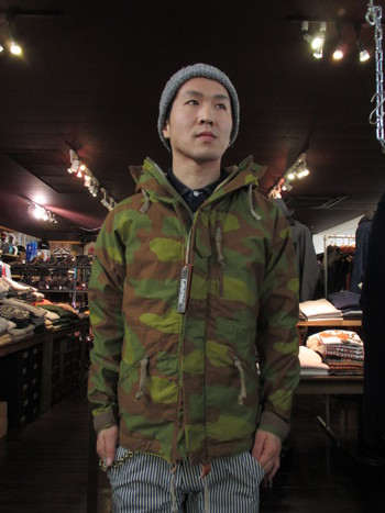 コリンボ　OPERATOR`S LIGHT HOODY　入荷