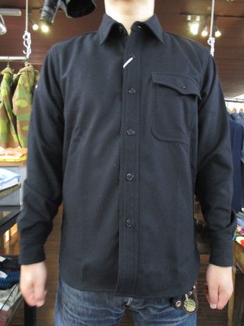 リアルマッコイズ　C.P.O　SHIRT　（BLUE FLANNEL SHIRT)