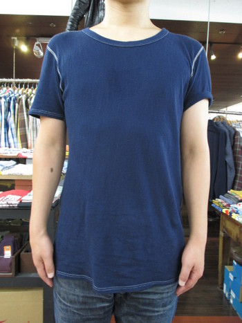 ループ＆ウェフト　リサイクルコットンTシャツ　インナーにオススメです