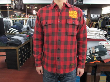トイズマッコイズ　BUFFALO PLAID WORK SHIRT：カスタム