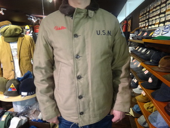 リアルマッコイズ　N-1　KHAKI  O`BRIEN LIMBER CO.　入荷