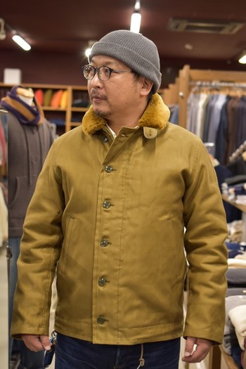 リアルマッコイズ　N-1 DECK JACKET / KHAKI SPL　　入荷です